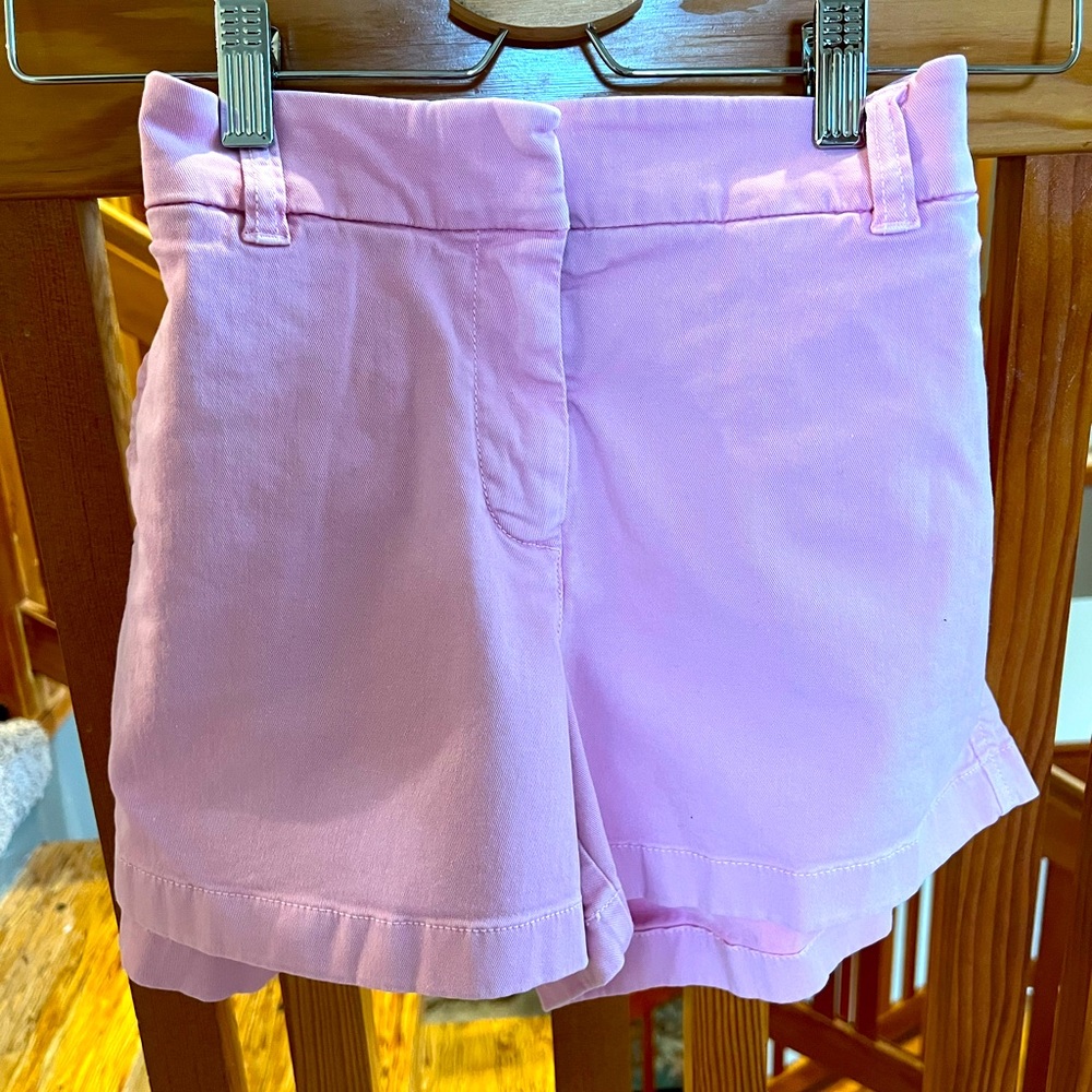 J Crew shorts, pink, size 6, flattering fit, minimal wear and great condition